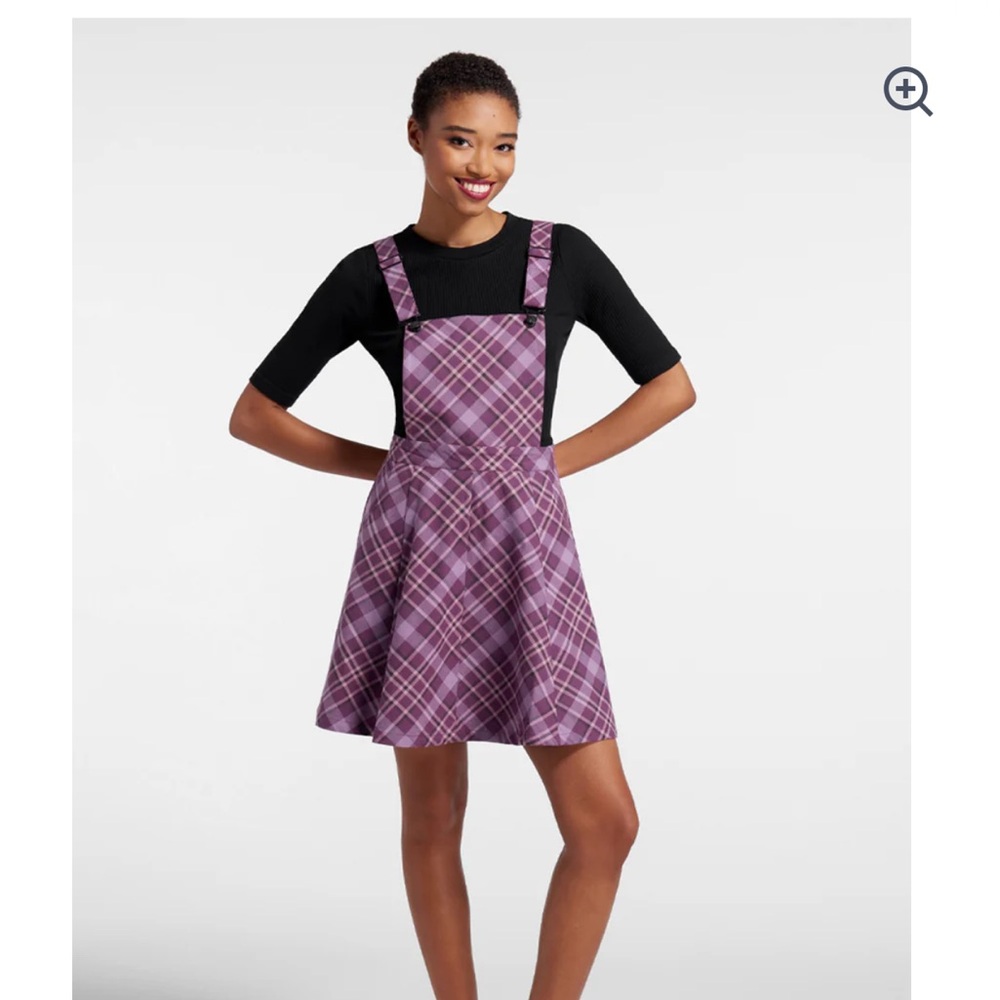Black Friday Plaid Women's jumper dress